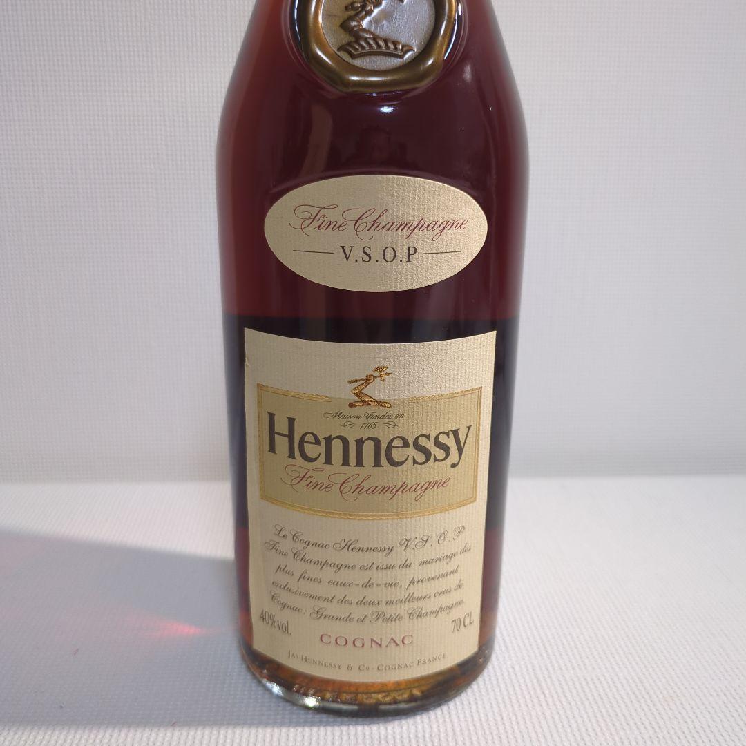 ヘネシー ブランデー フィーヌシャンパーニュ VSOP ※未開栓 箱付き
