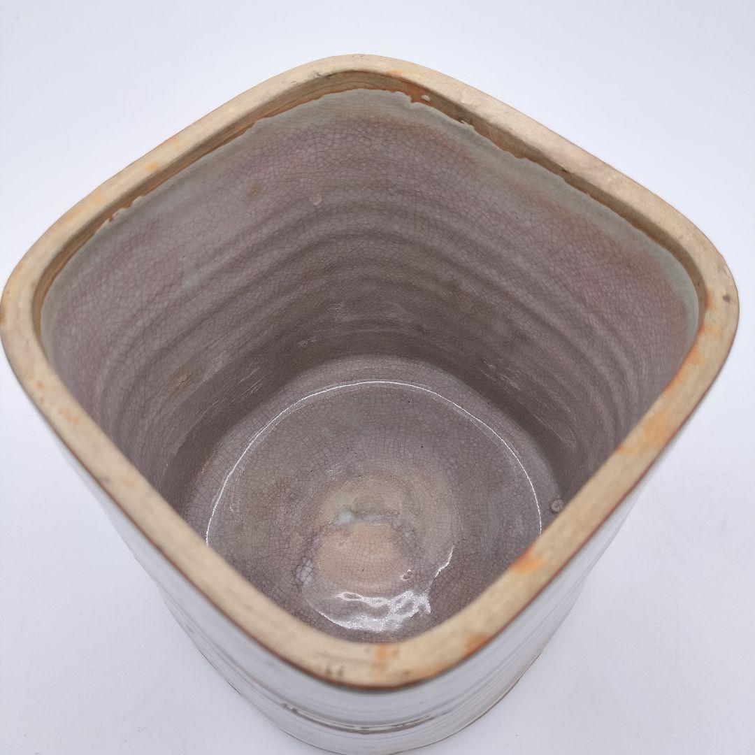 a244 水指 田原 陶兵衛 萩焼　茶道　茶道具　古物