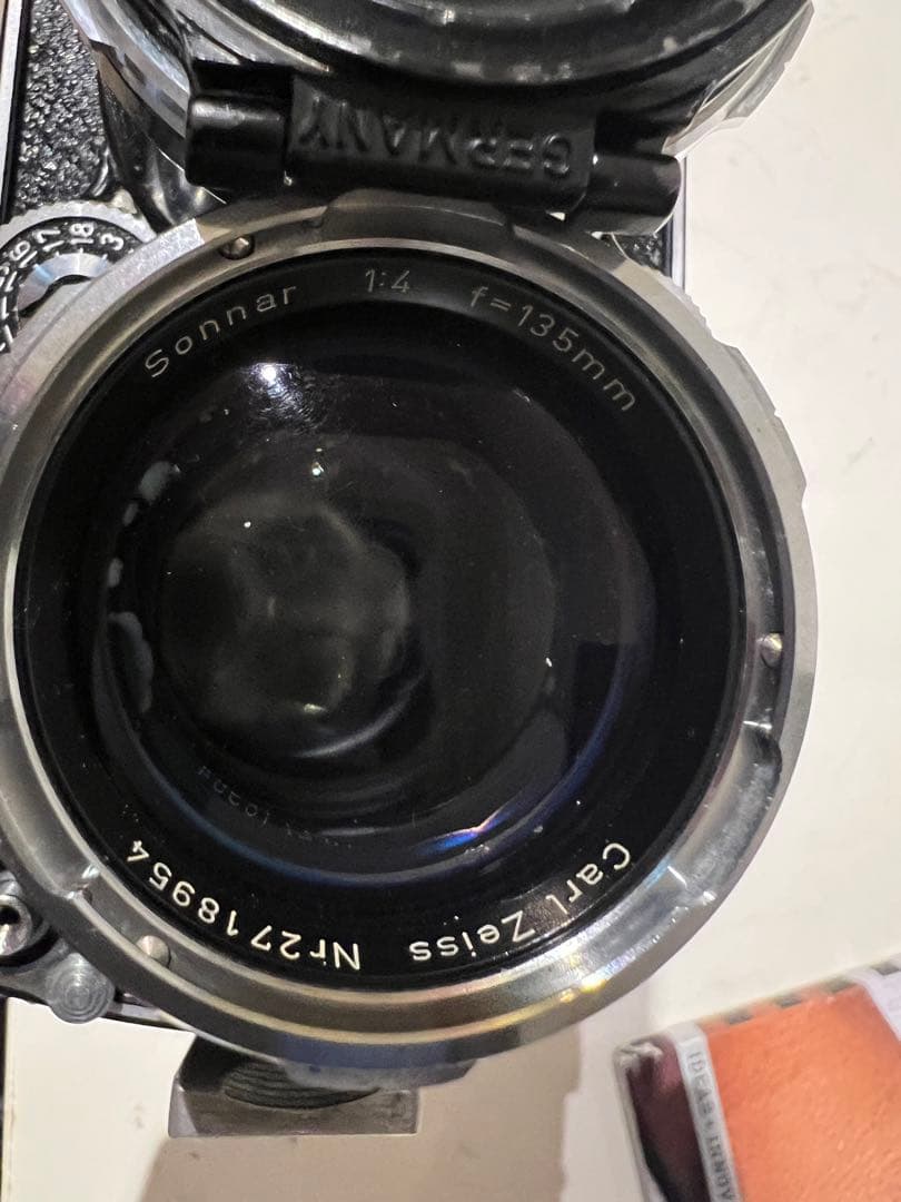 Rolleiflex ジャンク 二眼レフf＝135 部品取り。