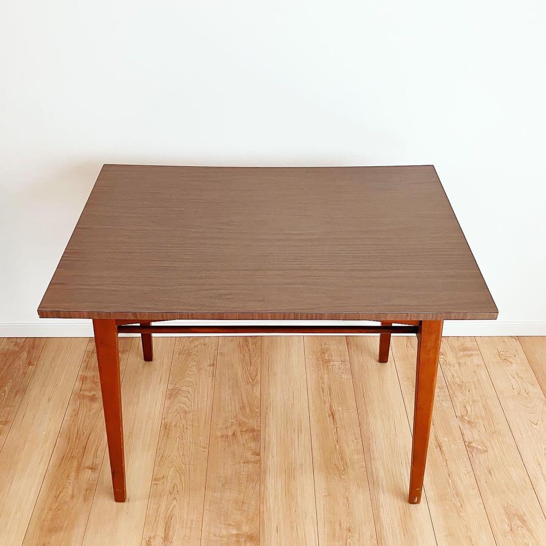 センターテーブル　古家具　昭和レトロ　デスク　古道具　ビンテージ