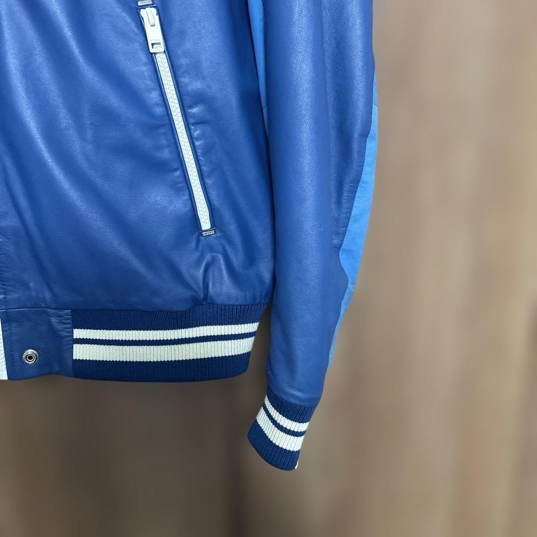 ディーゼル　羊革シングルライダースジャケット　サイズXL