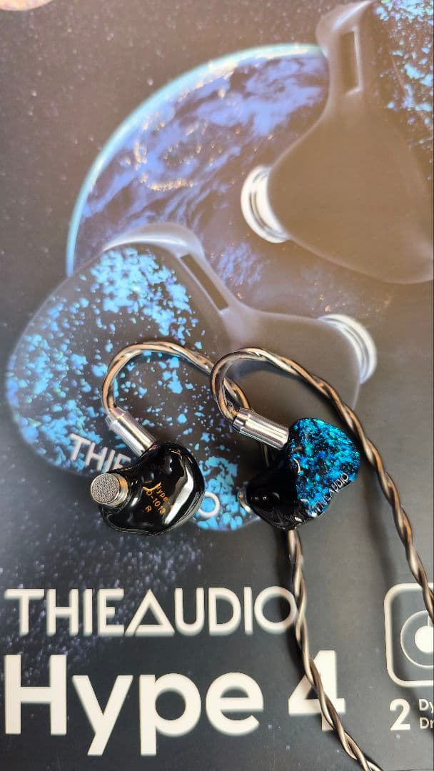 値下げ美品 THIEAUDIO HYPE4 有線イヤホン ハイブリッド型