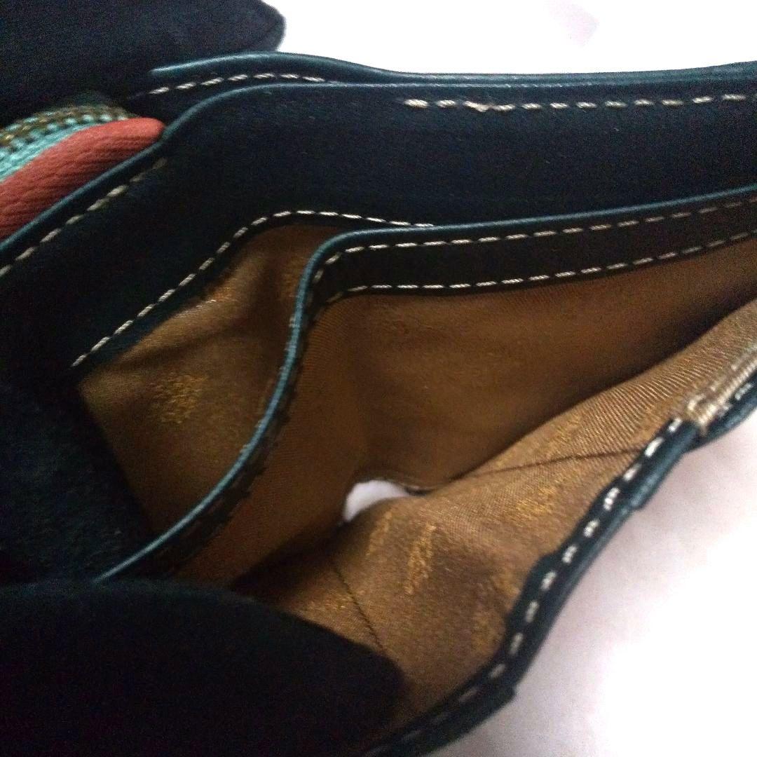 ♥Dakota 未使用品 二つ折り財布 ブロッコ ネイビー ユニセックス仕様♥