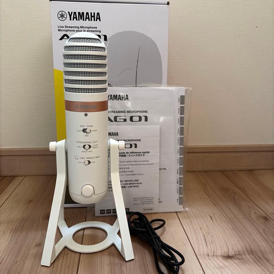 【メーター点検済み】YAMAHA AG01　配信向けマイク