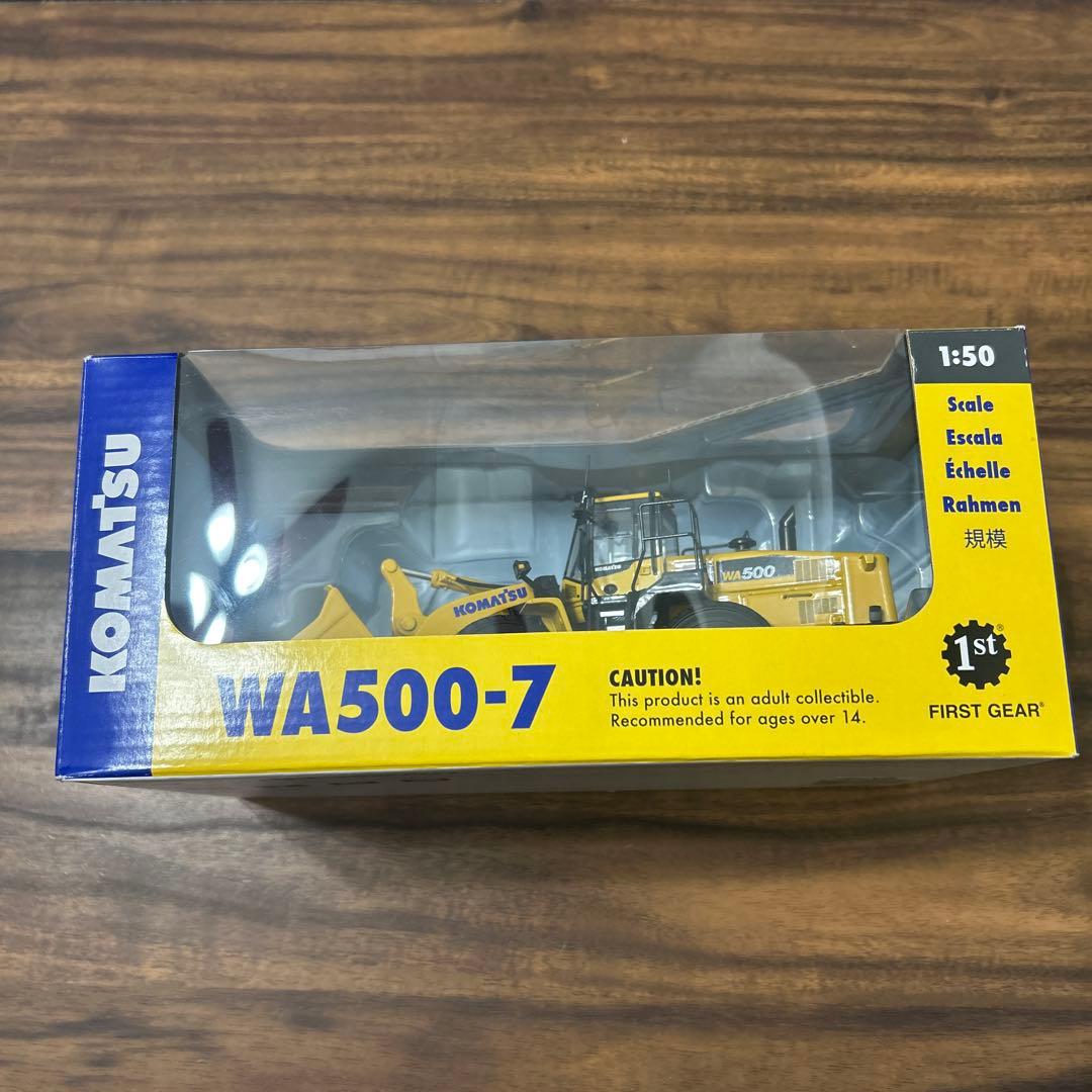た*き様 新品　KOMATSU WA500-7 ホイールローダー　非売品　コマツ