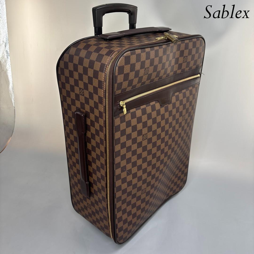 超極美品 ルイヴィトン■ダミエ ペガス55 N23294 レザー キャリーバッグ