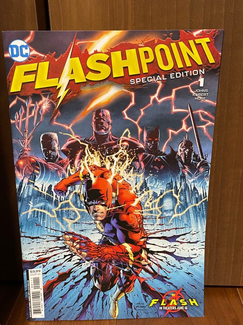 ホットトイズ　フラッシュ THE FLASH FLASHPOINT フィギュア
