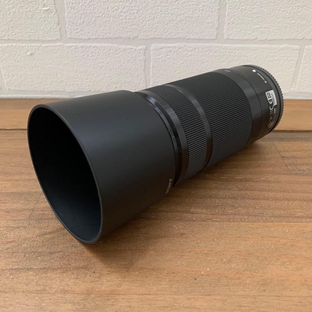 【美品】ソニー(SONY) 純正標準ズームレンズ SEL55210 フード付き