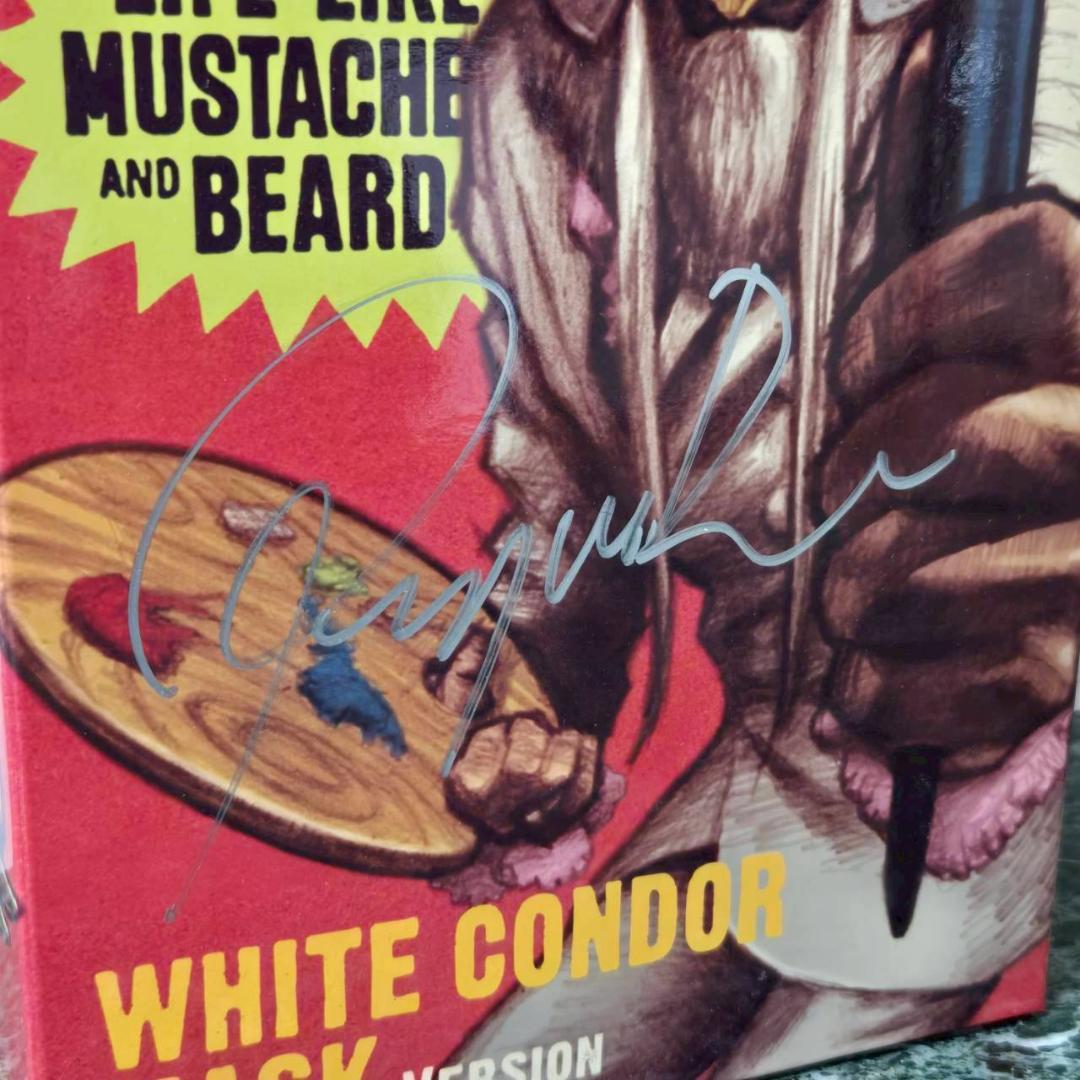 ロッキンジェリービーン フィギュア ホワイトコンドル 直筆サイン入り ハンド付属