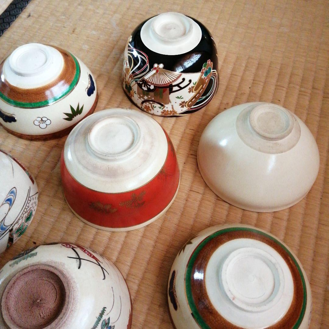 京焼　茶碗10個まとめ売り　仁清　瑞豊など