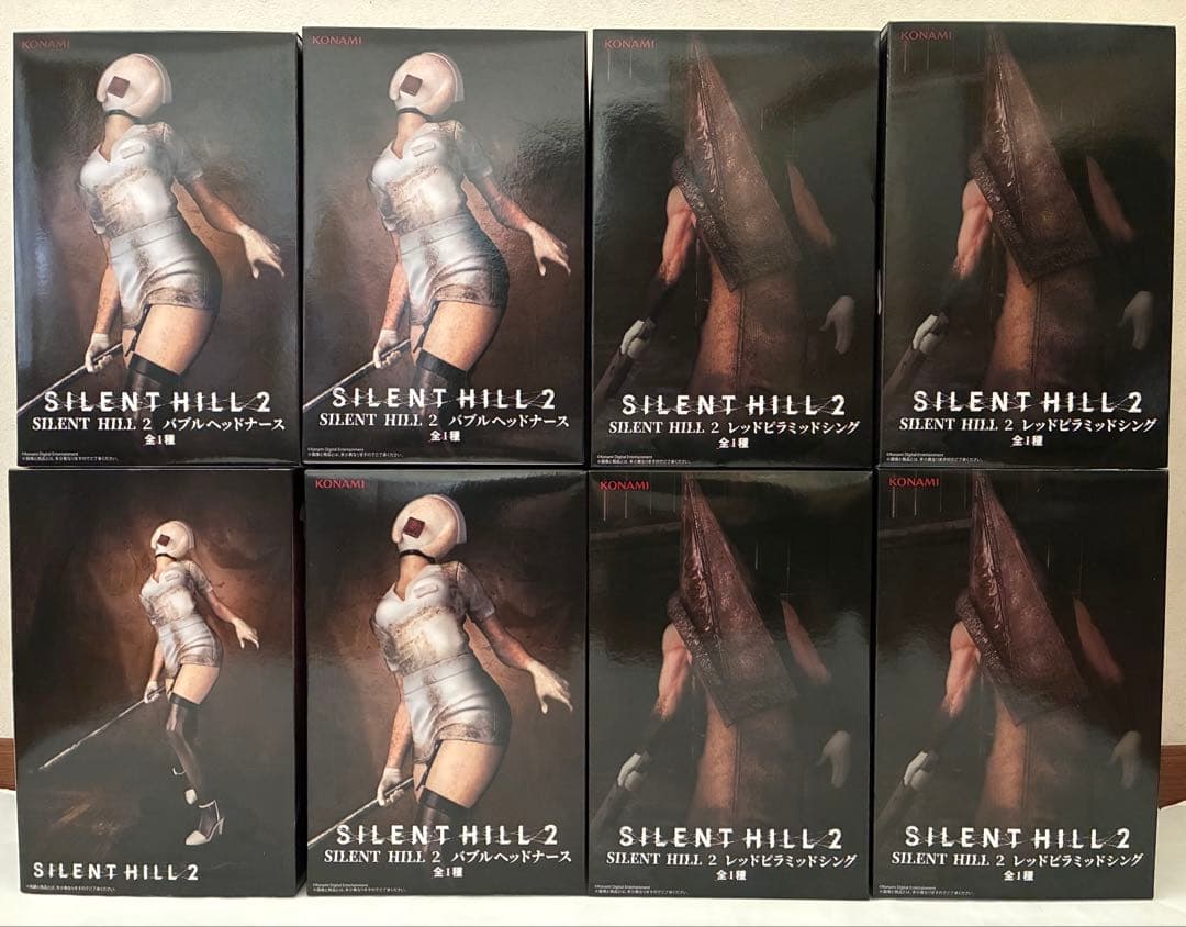 SILENT HILL2 バブルヘッドナース レッドピラミッドシング 8体セット
