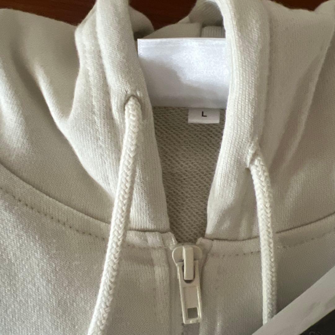 ホワイト Lサイズ パーカーペンライトセット