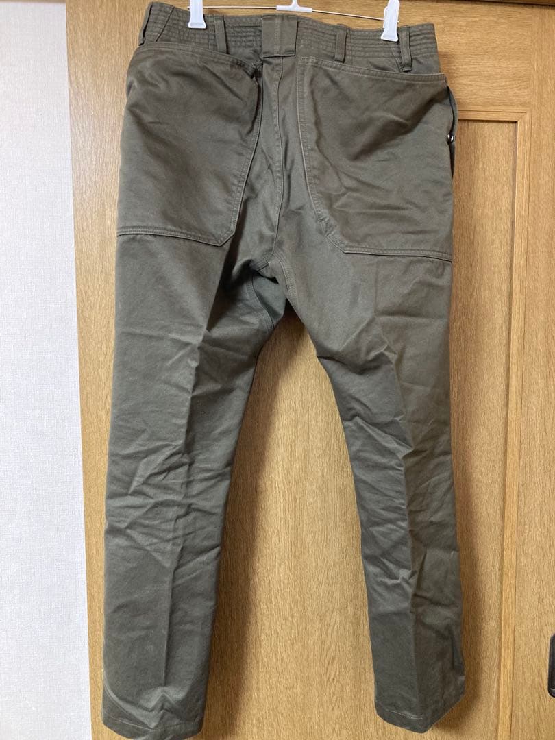 SASSAFRAS チノパン Mサイズ オリーブグリーン