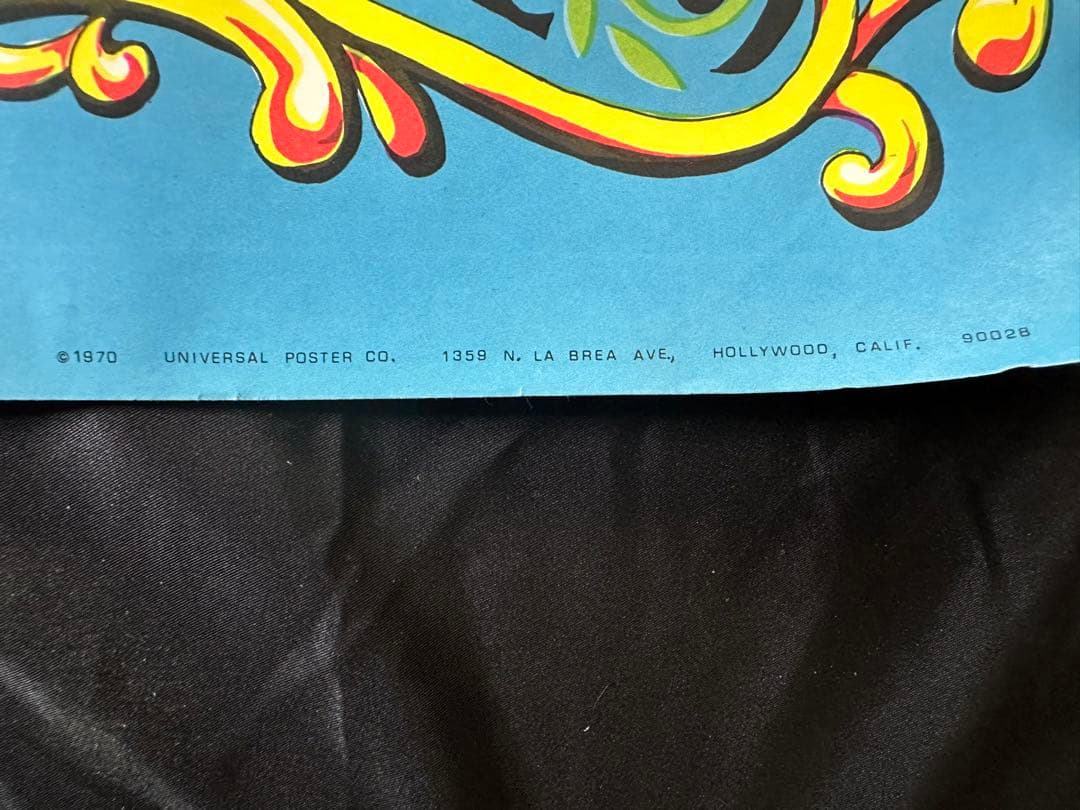 1970 Vintage シルクスクリーン ポスター Universal