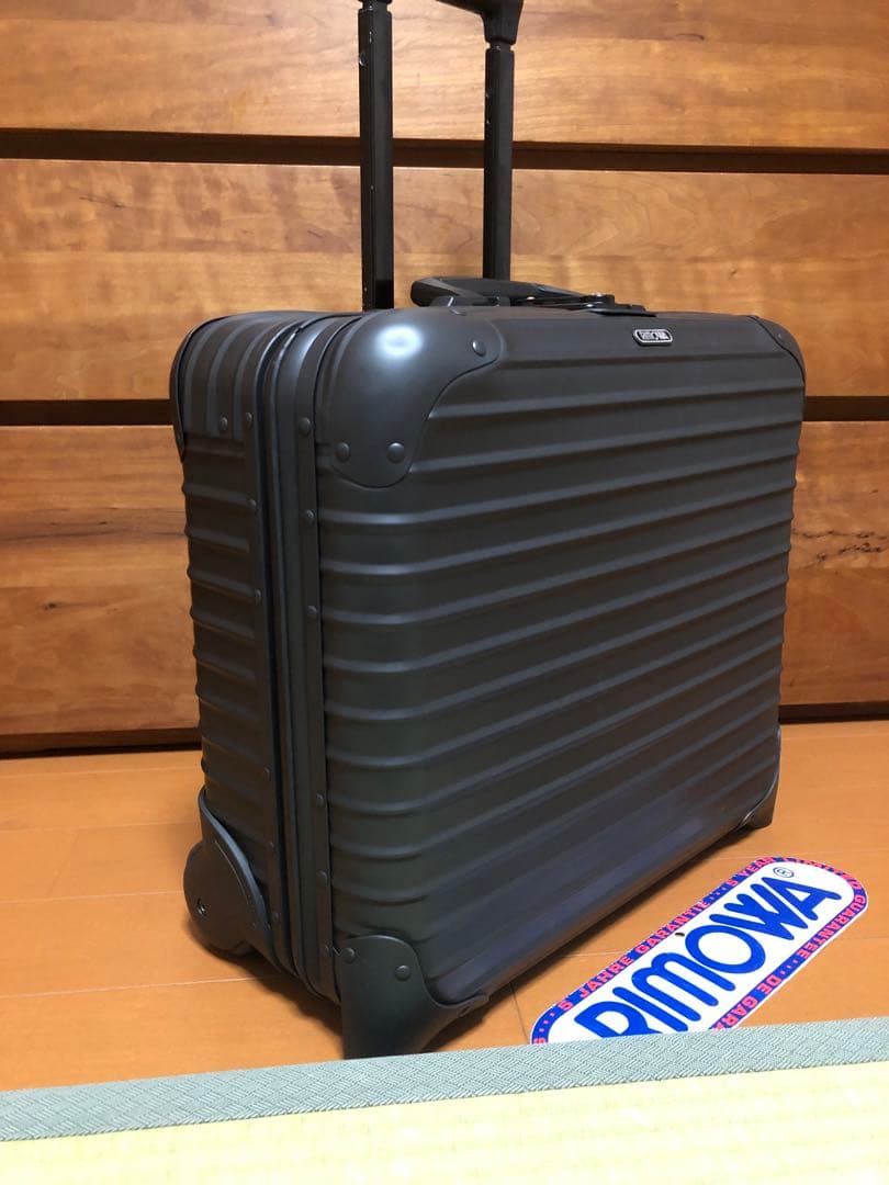 ☆美品☆RIMOWA リモワ　ステルス　ビジネストロリー2輪　　23L-28L