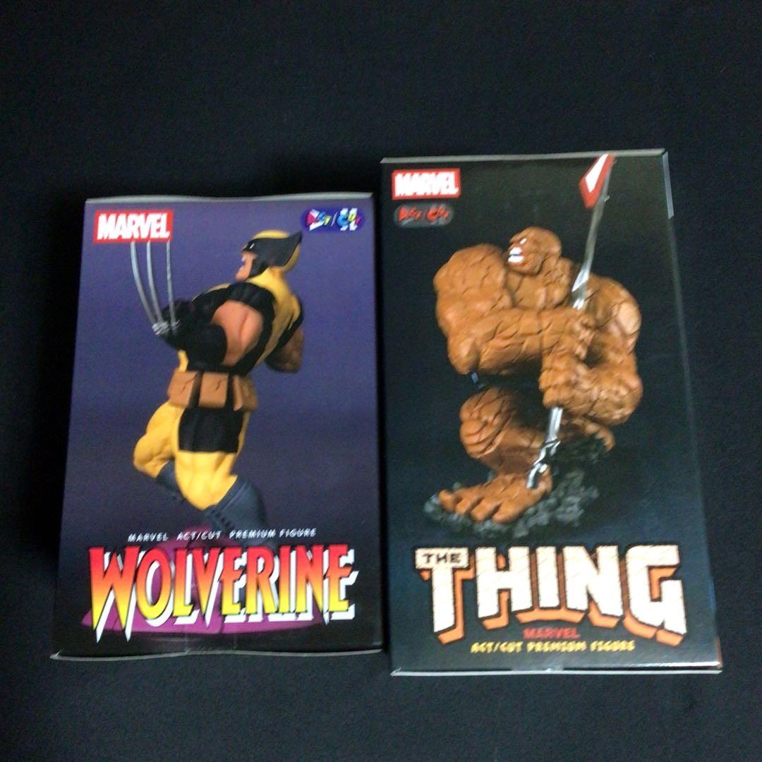 【MARVEL】ACT/CUT プレミアムフィギュア　18個セット