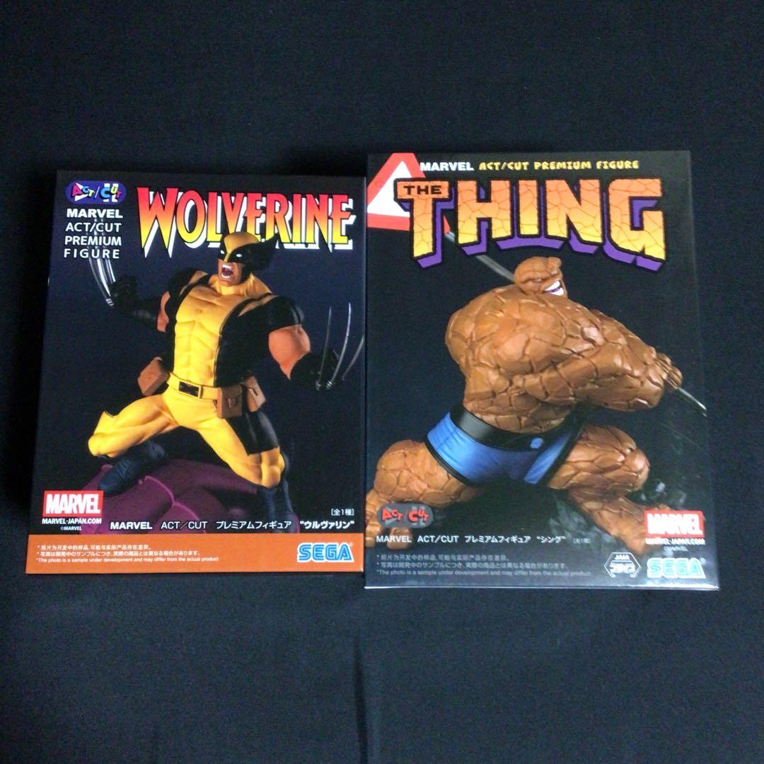 【MARVEL】ACT/CUT プレミアムフィギュア　18個セット