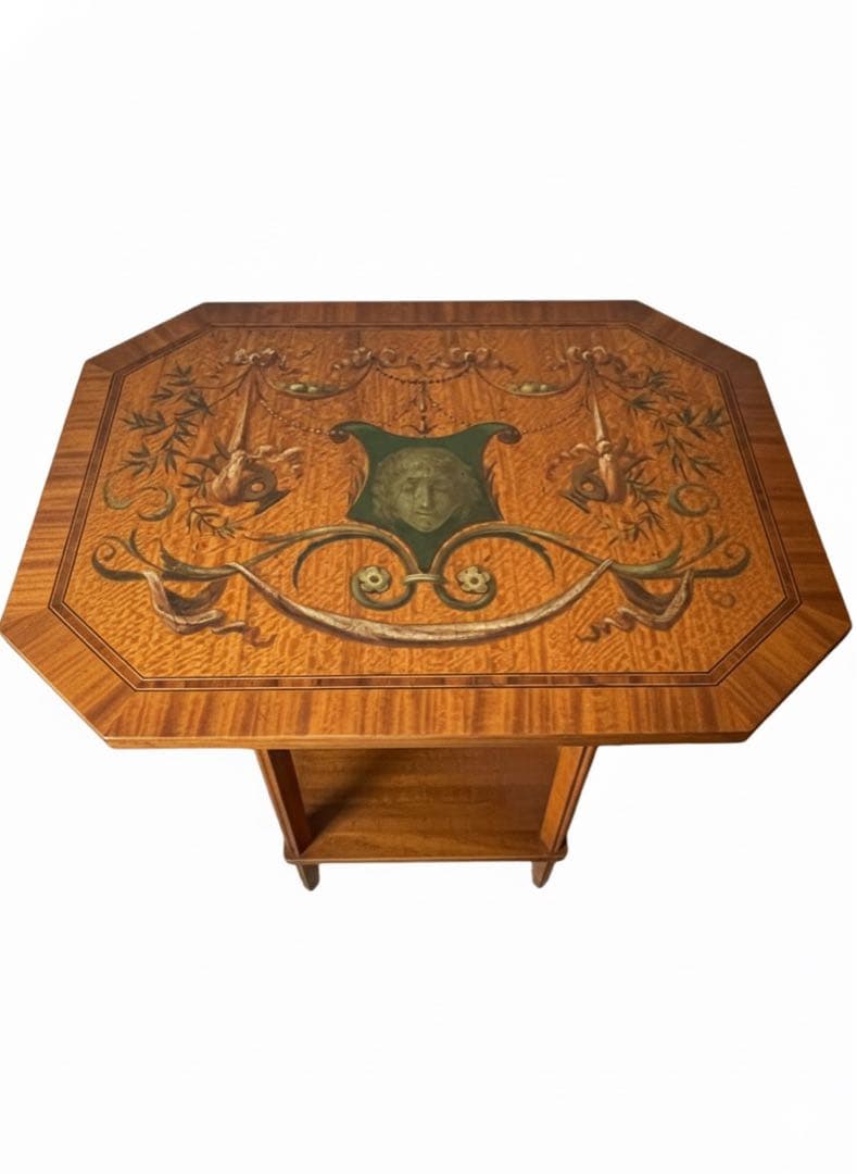 フランスアンティーク　ジュエリーケース サイドテーブル