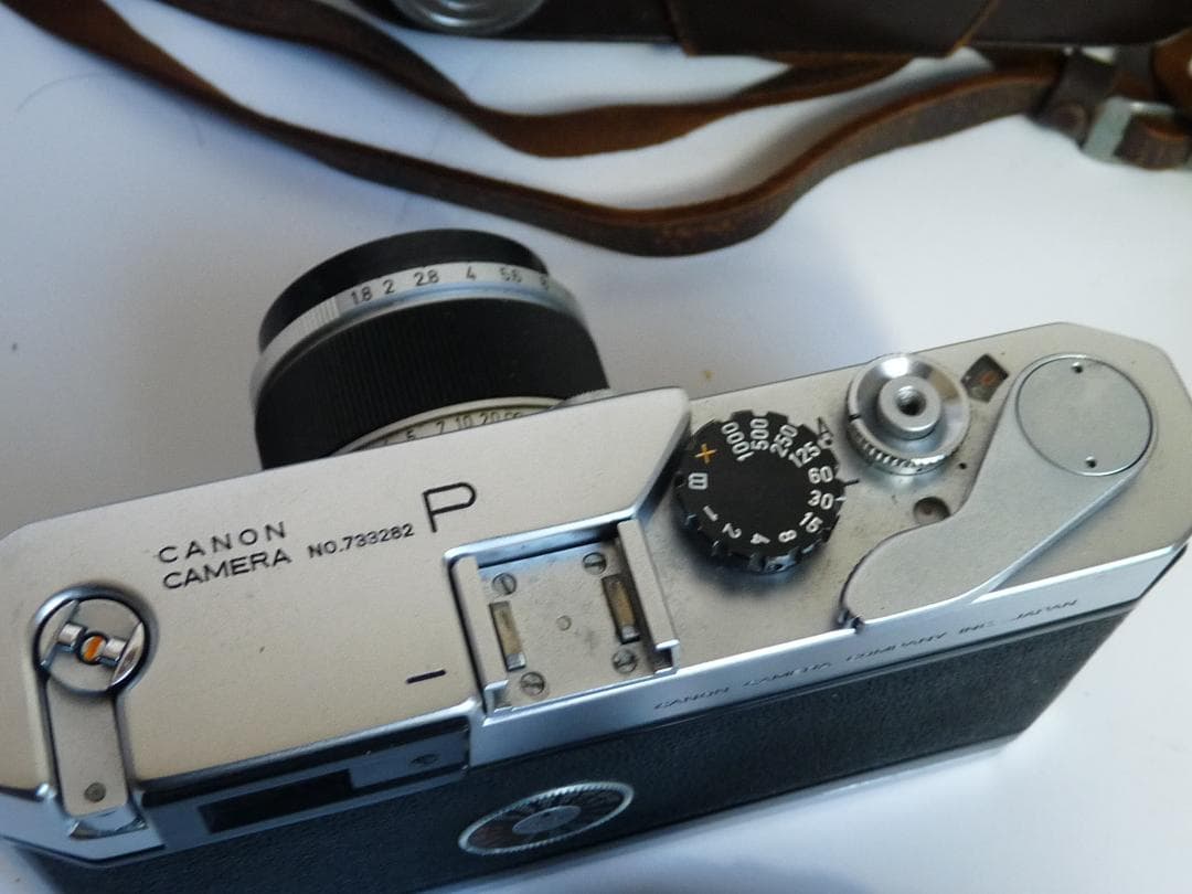 Canon P レンジファインダーカメラ 50mm f/1.8／露出計
