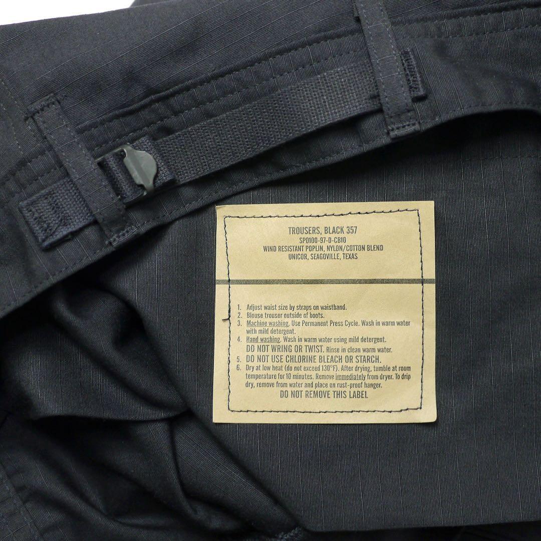 デッド90sビンテージBLACK 357 BDUミリタリー カーゴパンツ黒レアM