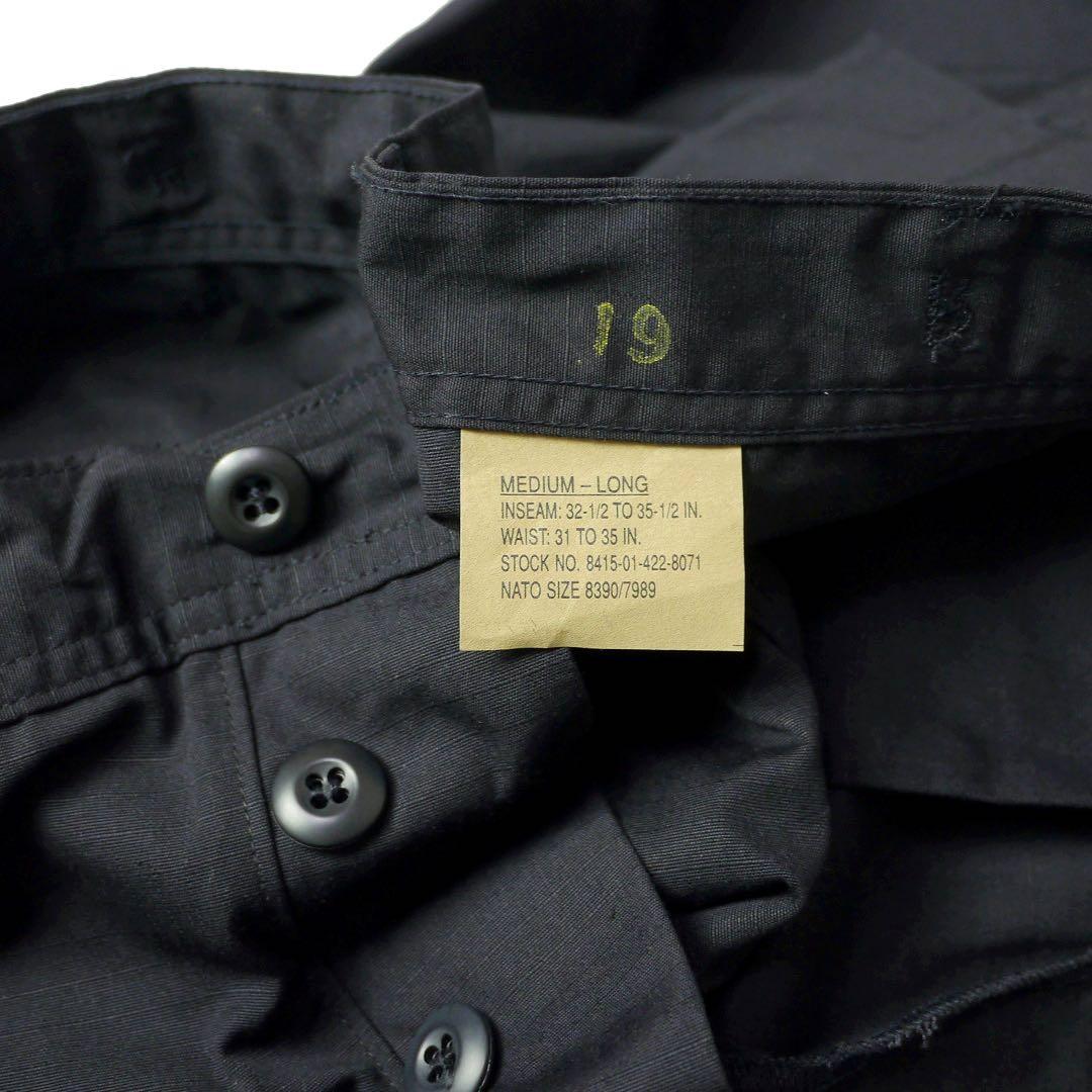 デッド90sビンテージBLACK 357 BDUミリタリー カーゴパンツ黒レアM
