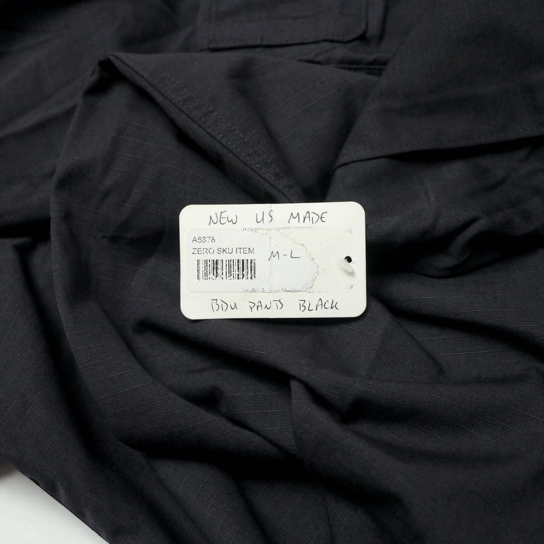 デッド90sビンテージBLACK 357 BDUミリタリー カーゴパンツ黒レアM