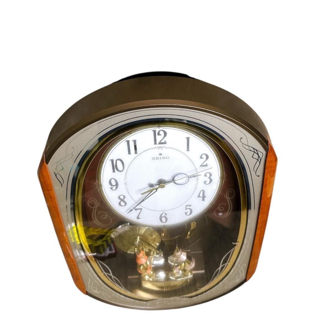 限定品 SEIKO セイコー ウェーブシンフォニー 電波掛け時計 からくり時計