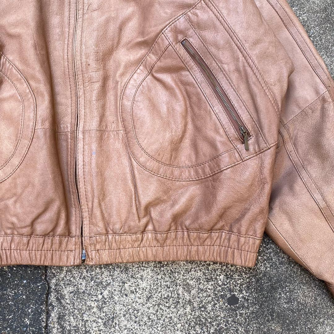 ジャケット・アウター 90s archive Peccary leather A-2 jacket