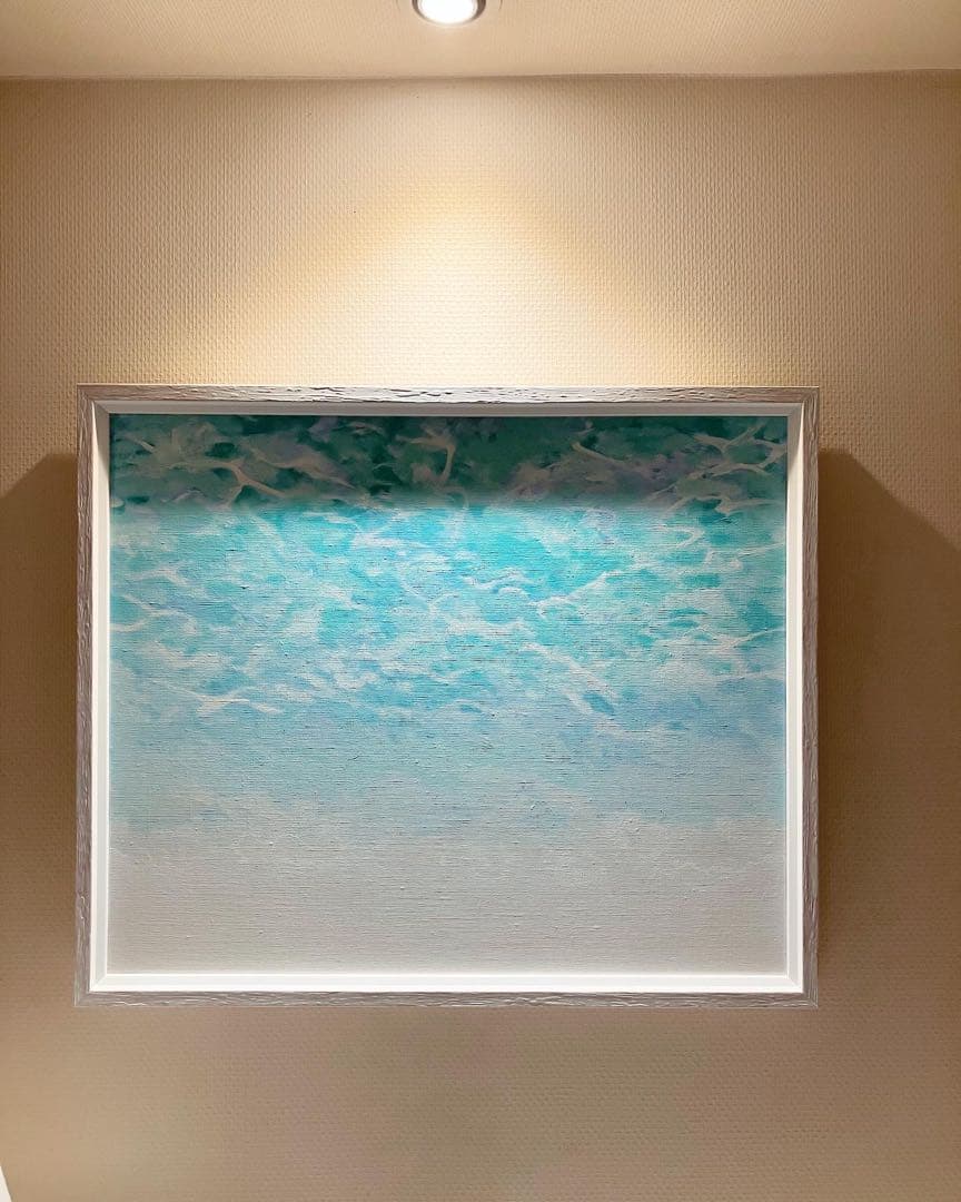 水彩画　海の絵