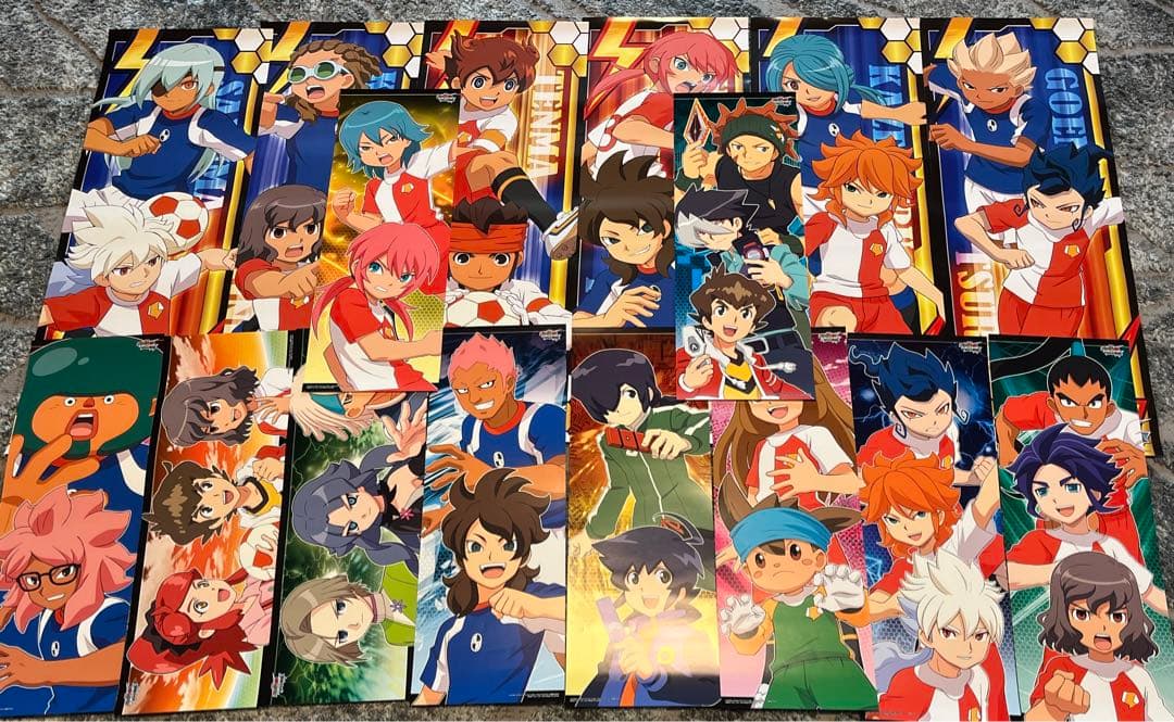 劇場版 イナズマイレブンGO vs ダンボール戦機W ポスター まとめ売り