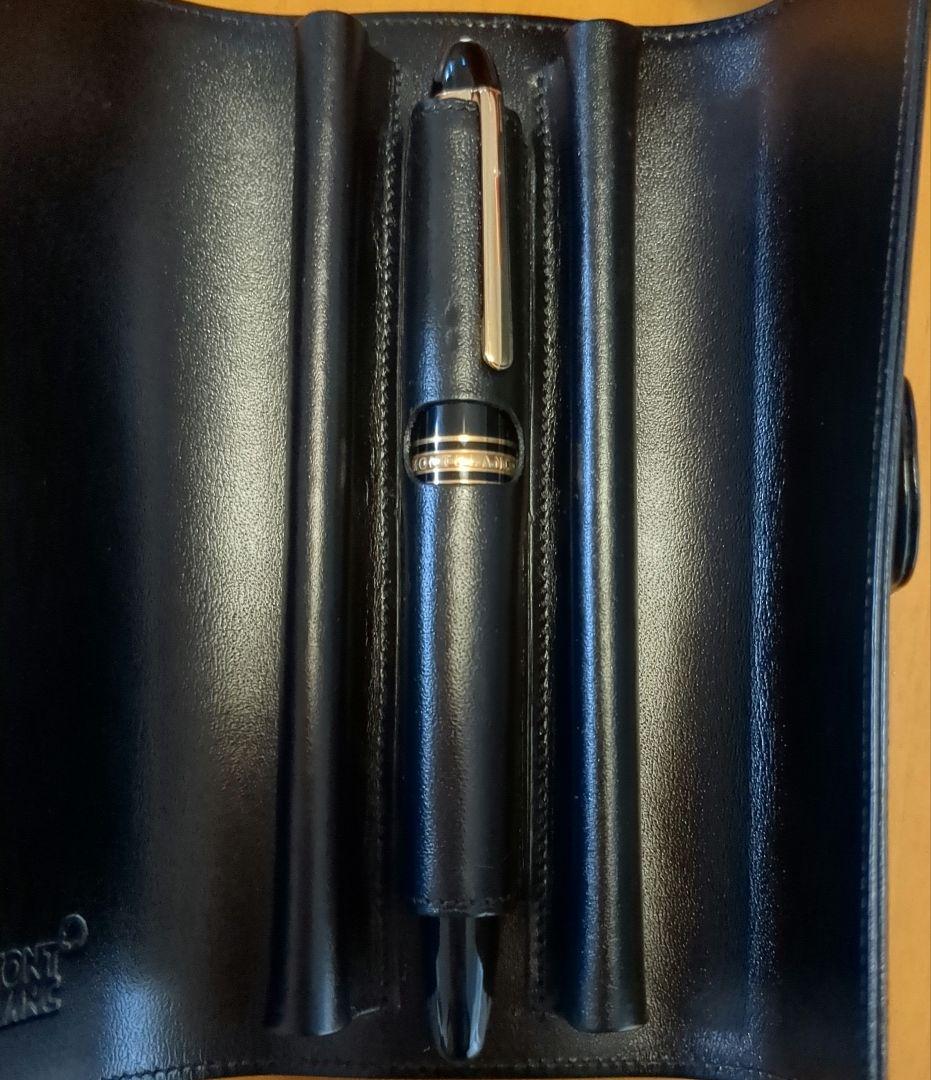 未使用☆モンブラン万年筆、ケース、インク6本セット