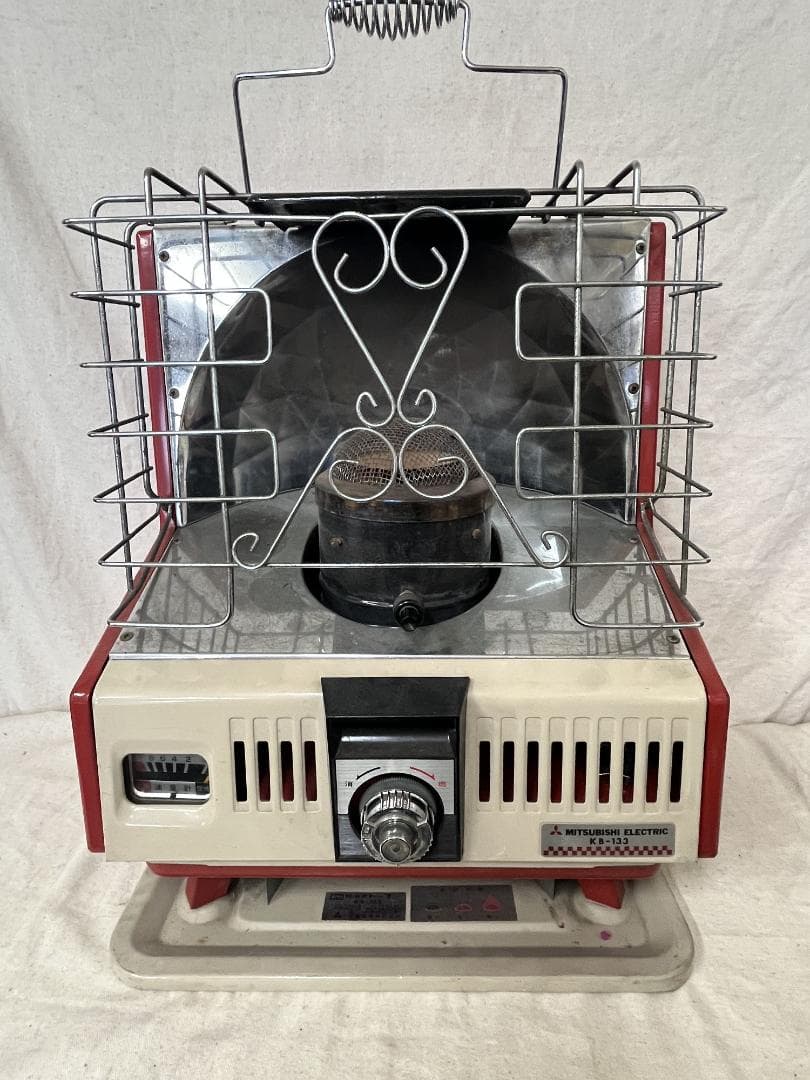 美品【三菱】 反射式石油ストーブ KB-133　希少 動作確認済