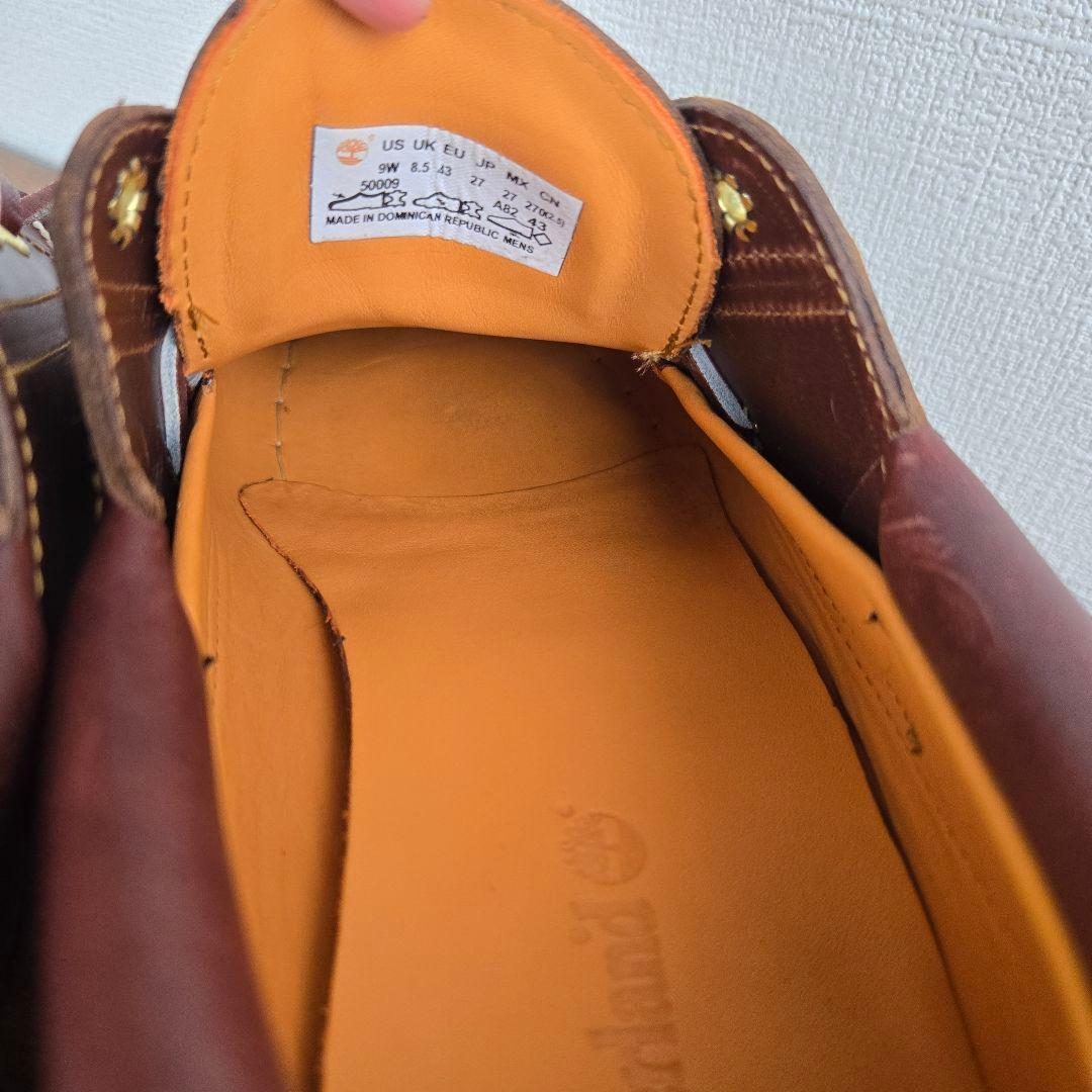 Timberlandティンバーランド3eyeスリーアイ バーガンディ27㎝