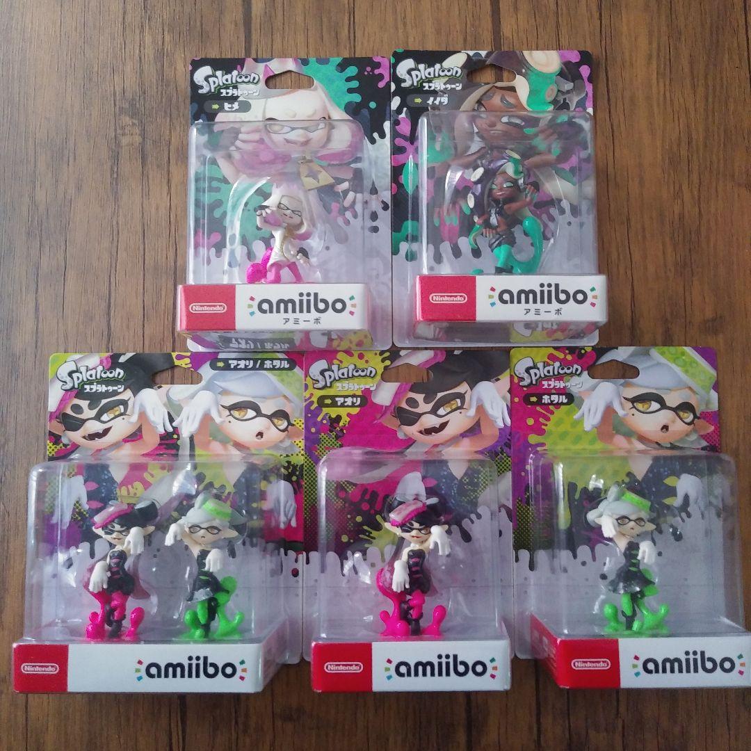 amiibo　スプラトゥーン5点