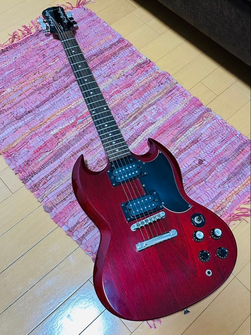 Epiphone SGレッドエレキギター