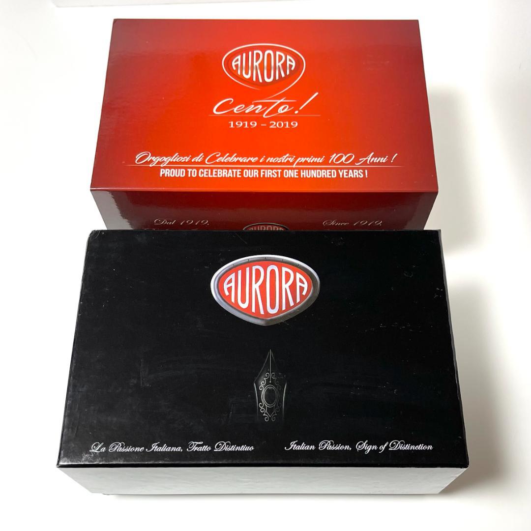 【ほぼ未使用】アウロラ 88 ミネラーレ アメジスト 万年筆 EF（極細）