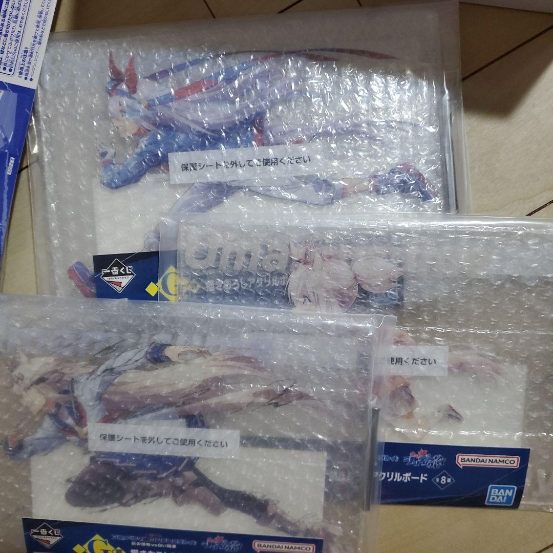 茉*花様 【未開封】一番くじ　アニメ　ウマ娘　シンデレラグレイ　D賞 E賞 G賞