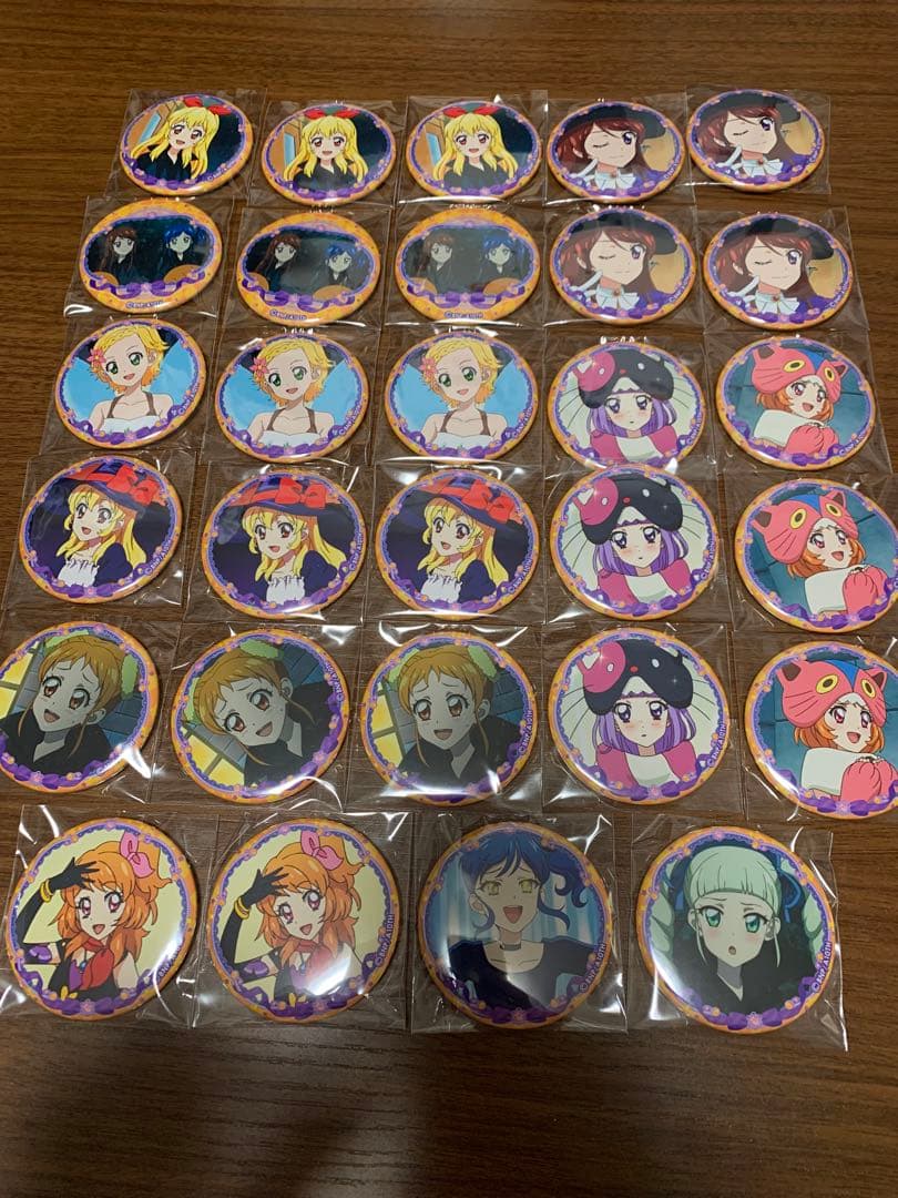 アイカツチョサブレ缶バッジ 29個セット