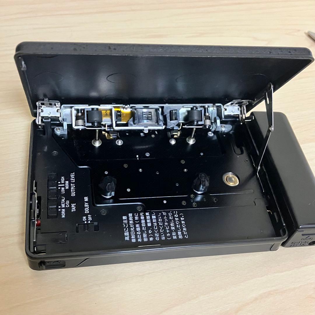 SHARP ポータブルカセットプレーヤJC-K99-BK 外観美品 ジャンク