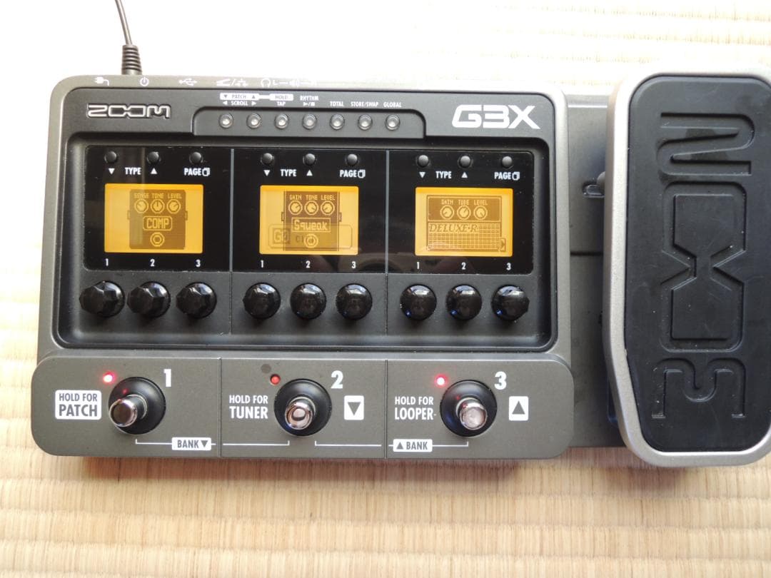 ♬完動品♬　ZOOM G3X ギターエフェクター