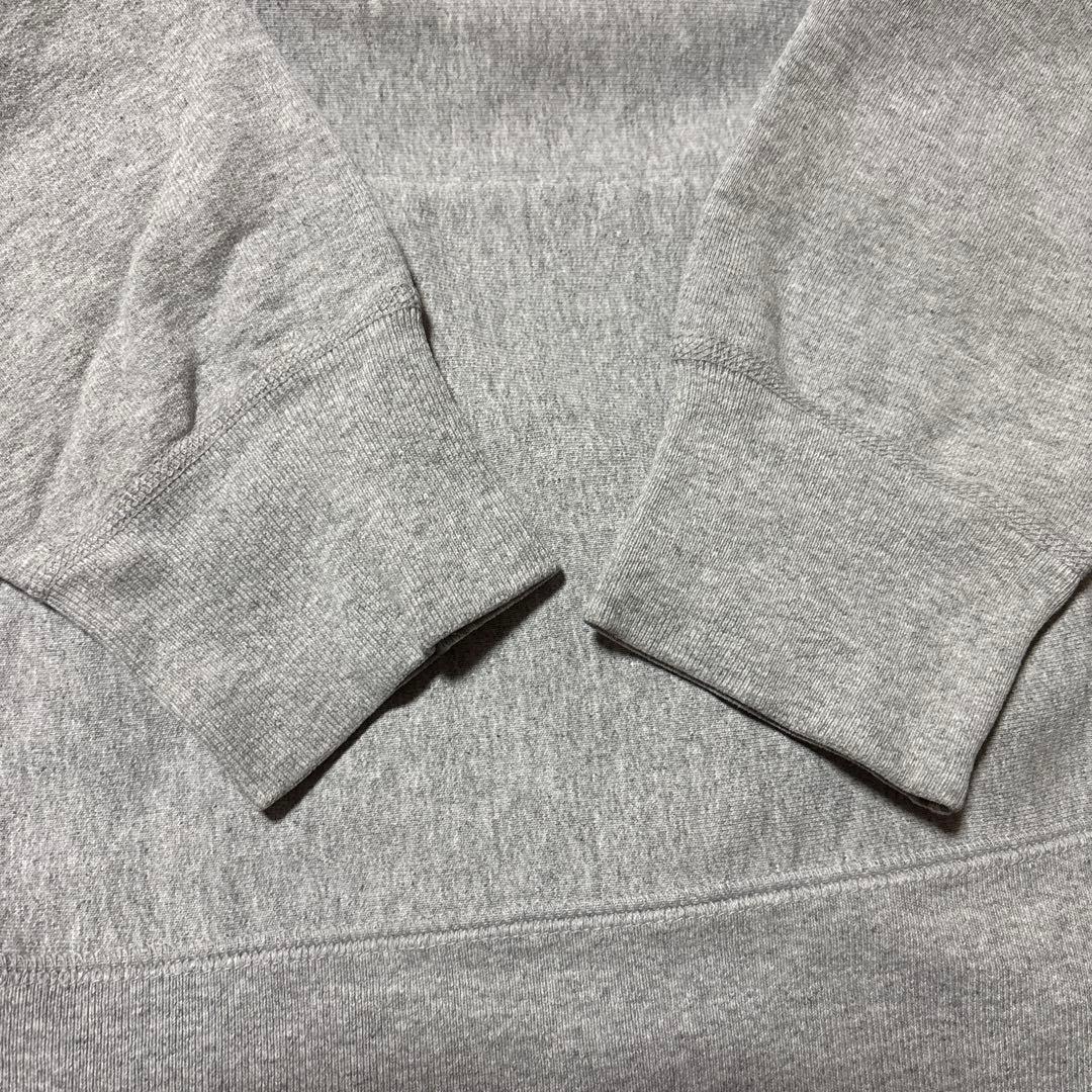 Supreme グレー フーディー パーカー クローム