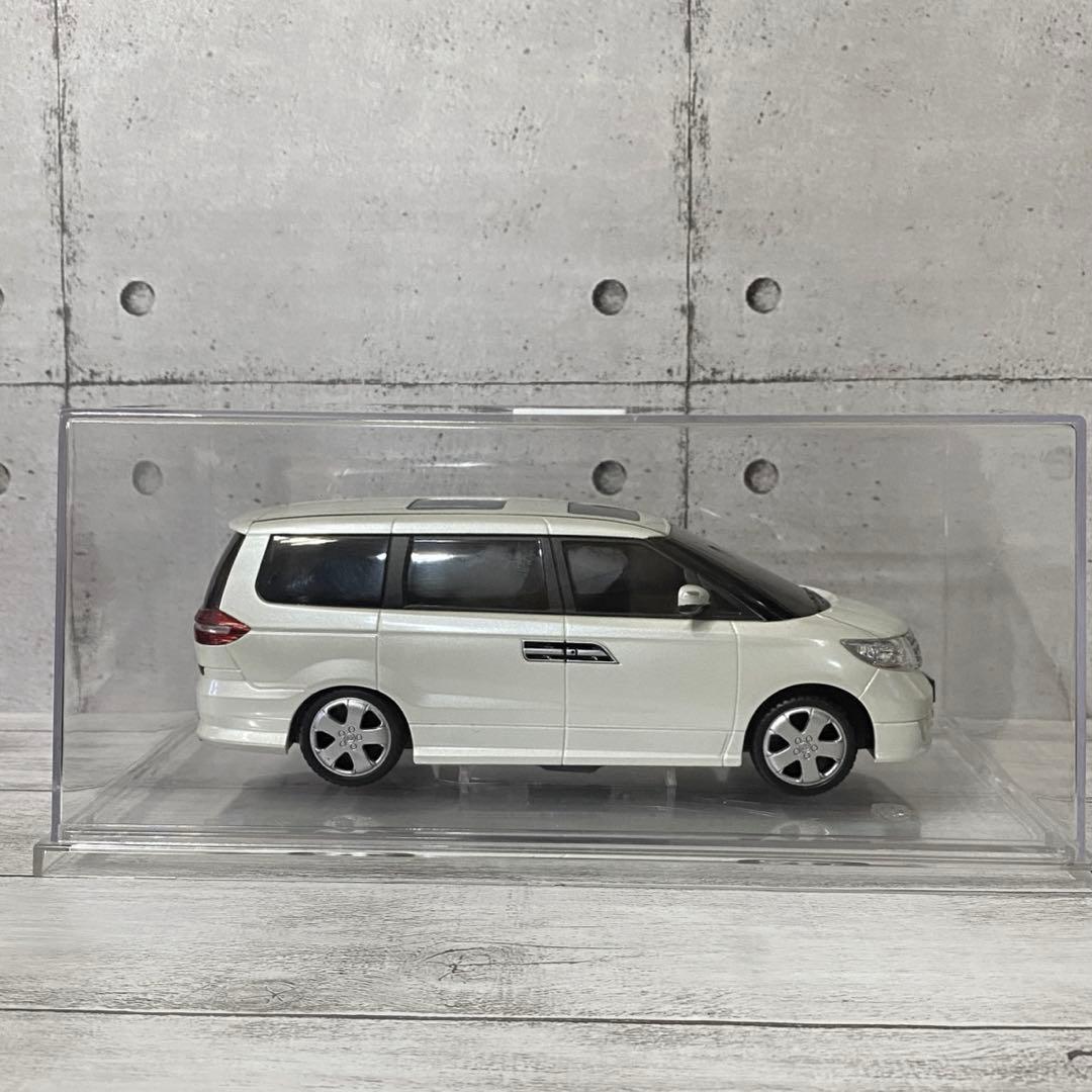 ホンダ エリシオンプレステージ ミニカー カラーサンプル 特注 ホワイト 希少