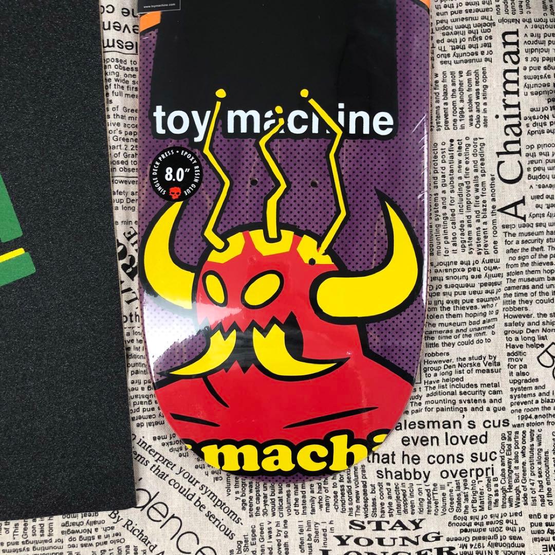 【toy machine】 スケボー デッキデッキ セット 8.0
