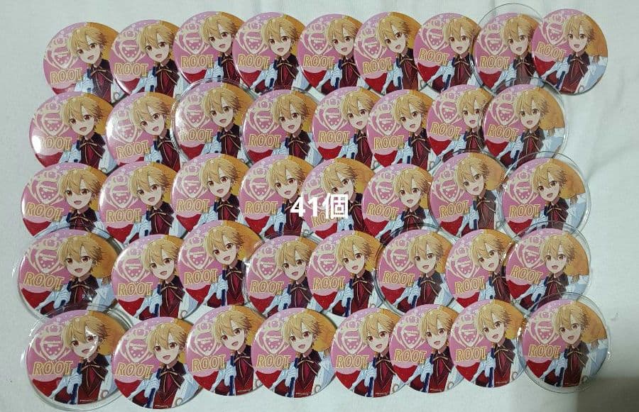 すとぷり　るぅと　缶バッチ　アリツア　等身　白衣装　旗持ち