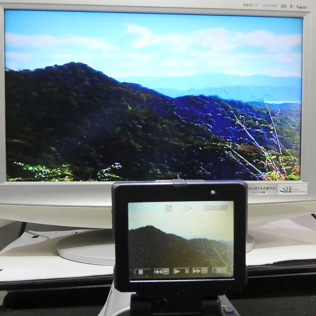 美品・動作品ソニー DCR-IP220 MicroMVビデオカメラ DVD化に