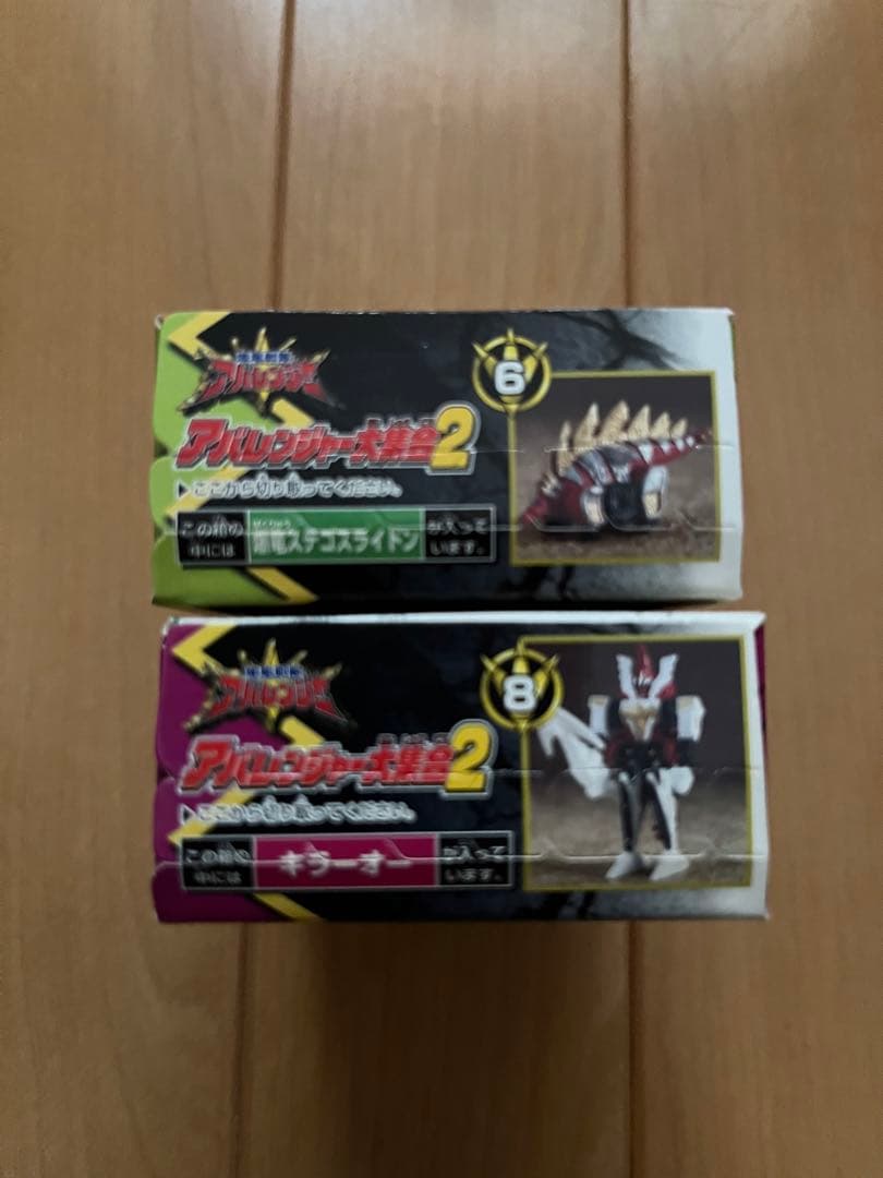 バンダイ ミニプラ 爆竜戦隊アバレンジャー 超爆竜ブラキオサウルス +８個セット