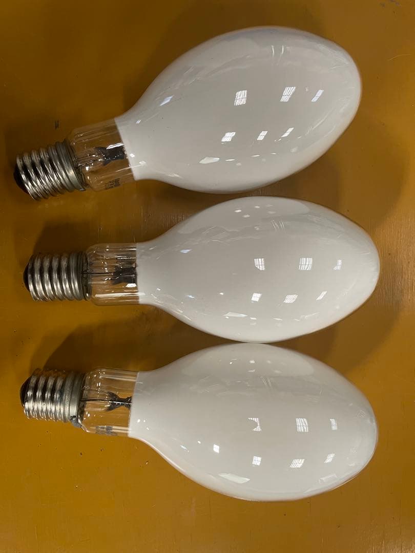 national HF400X 水銀灯ランプ 3個セット　点灯確認済