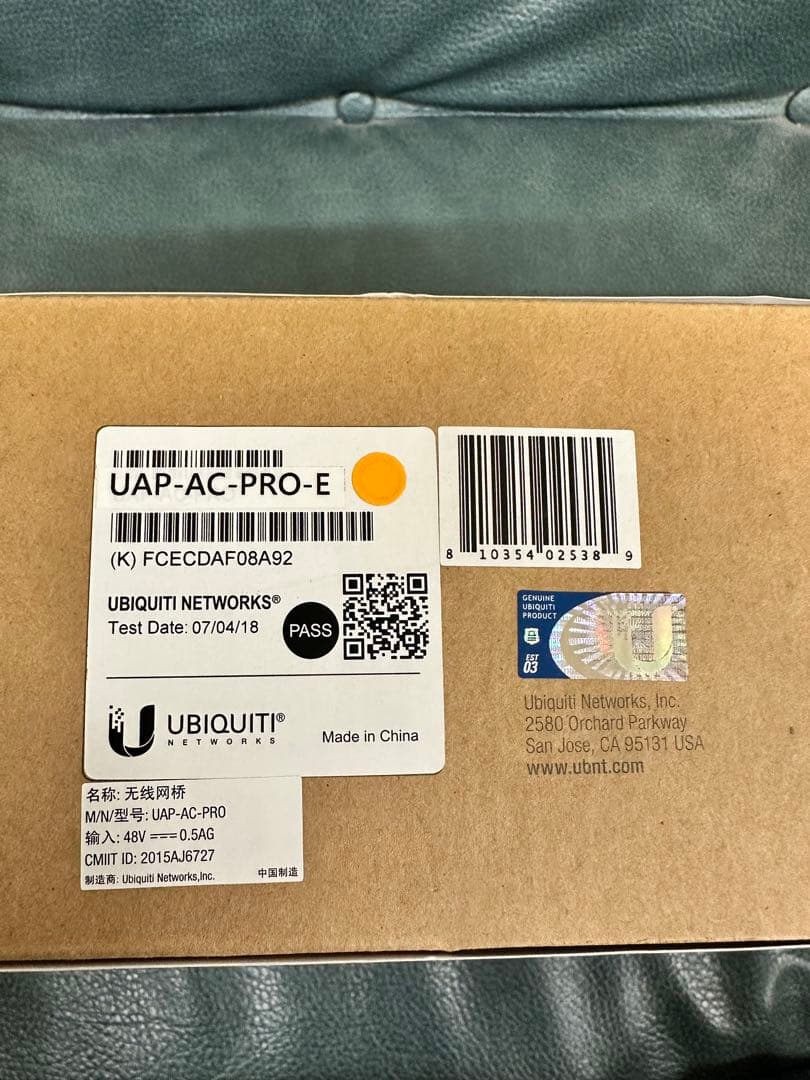 ルーター・ネットワーク機器 Ubiquiti NetworksUAP-AC-PRO-E802.3af Poe