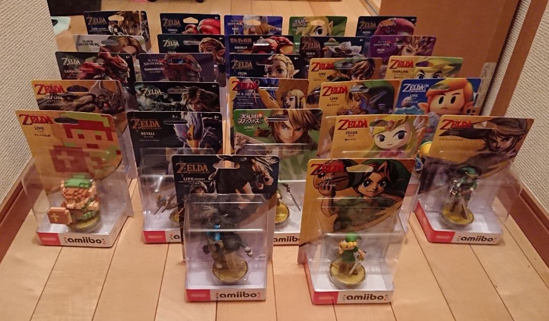 【新品未開封】ゼルダの伝説　amiibo　27体セット