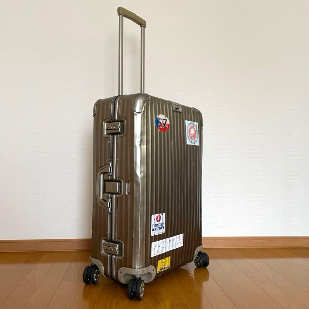 【最終値下げ】⭐️リモワ トパーズ チタニウム 945.70 4輪82L